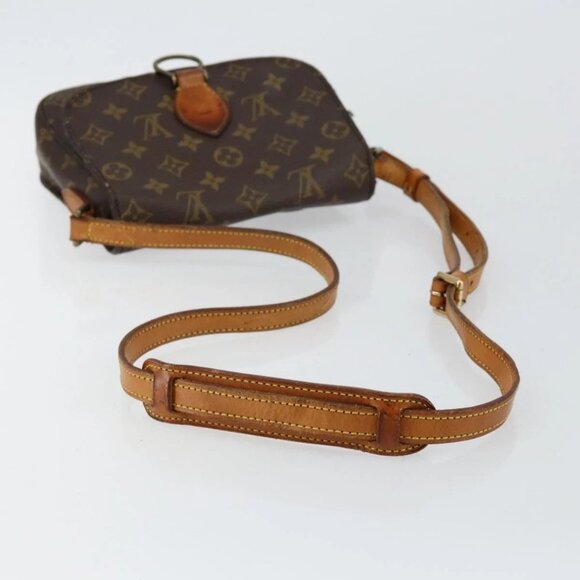 LOUIS VUITTON Monogram Saint Cloud MM Shoulder Bag M51243 LV Auth 145228 - Picture 6 of 16